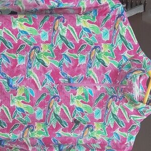 Long sleeve zip mock neck